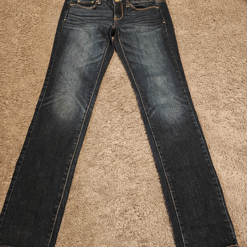 Hudson Dark Blue Skinny Jeans Size 2 Inseam 31"
